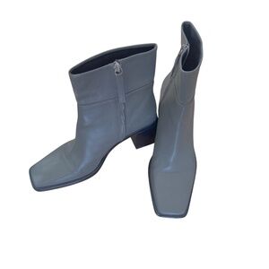 Zara Leather Booties